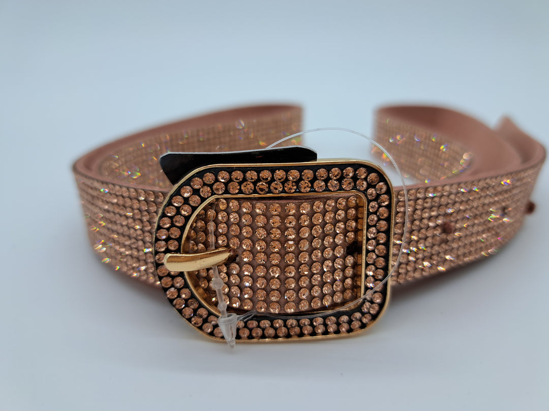 rose gold belt buckle