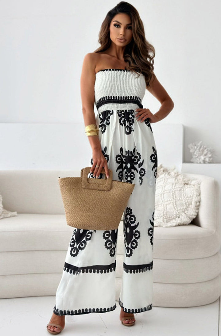 wide leg jumpsuit