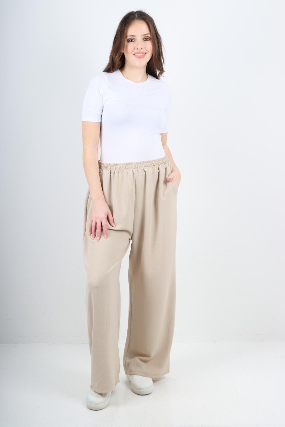 ladies taupe trousers
