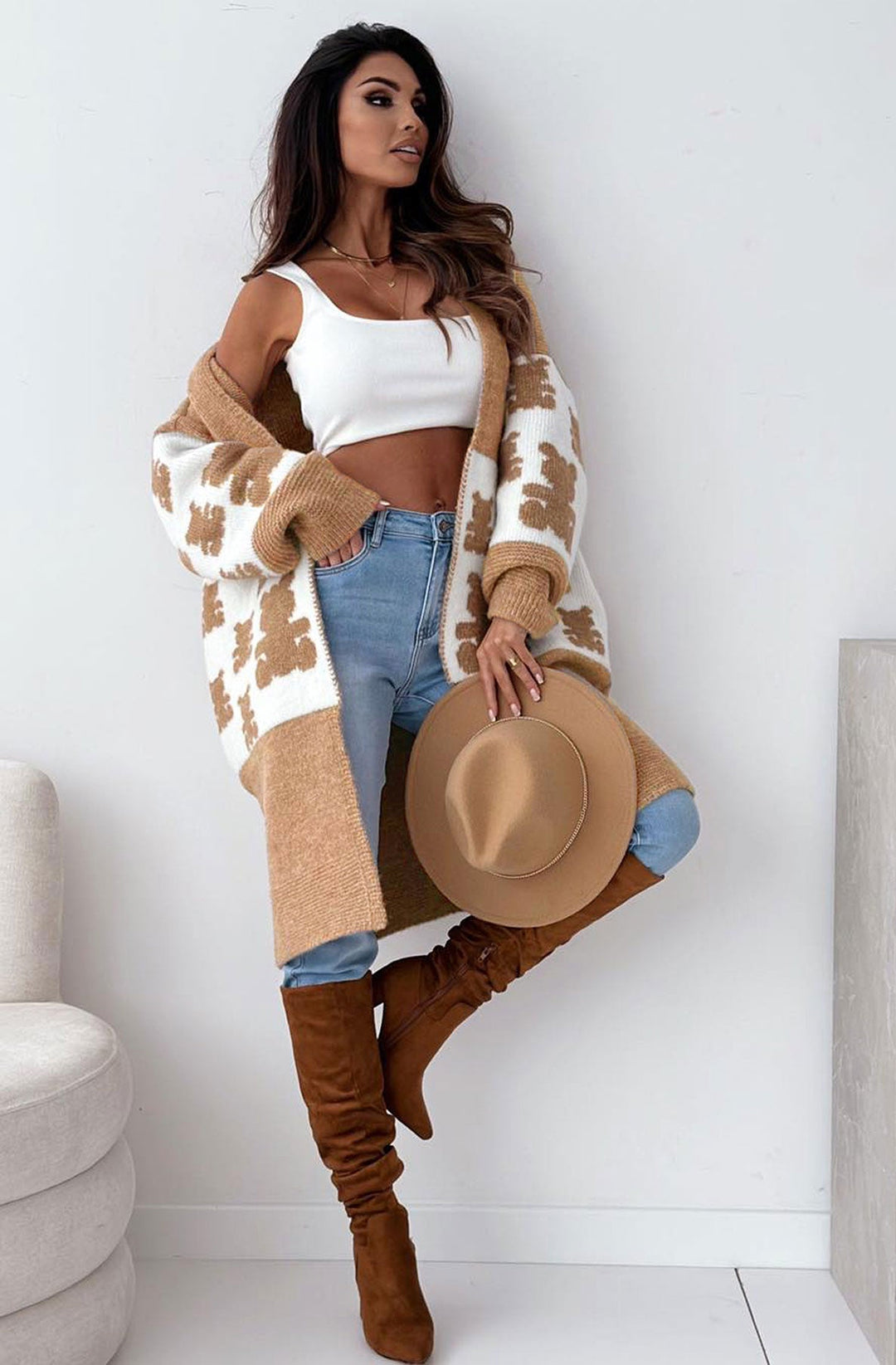 ladies cardigan sweater