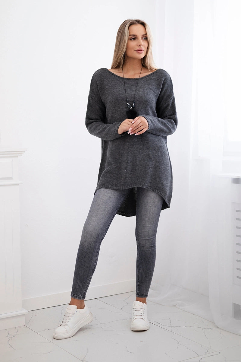 dark gray sweater women's