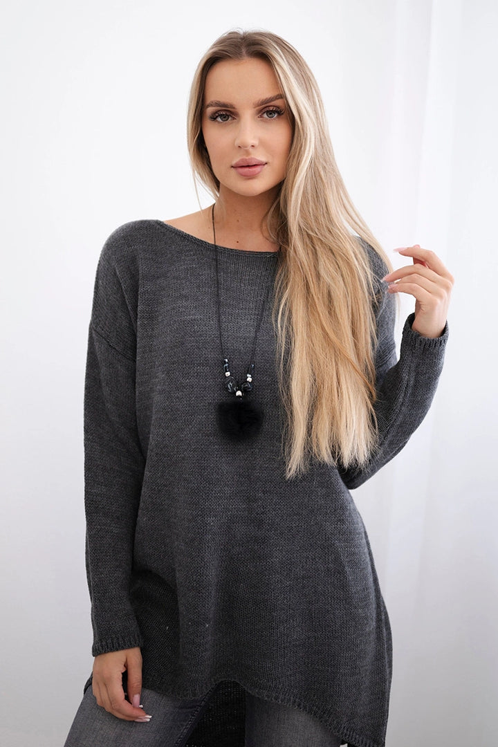 dark gray sweater women's