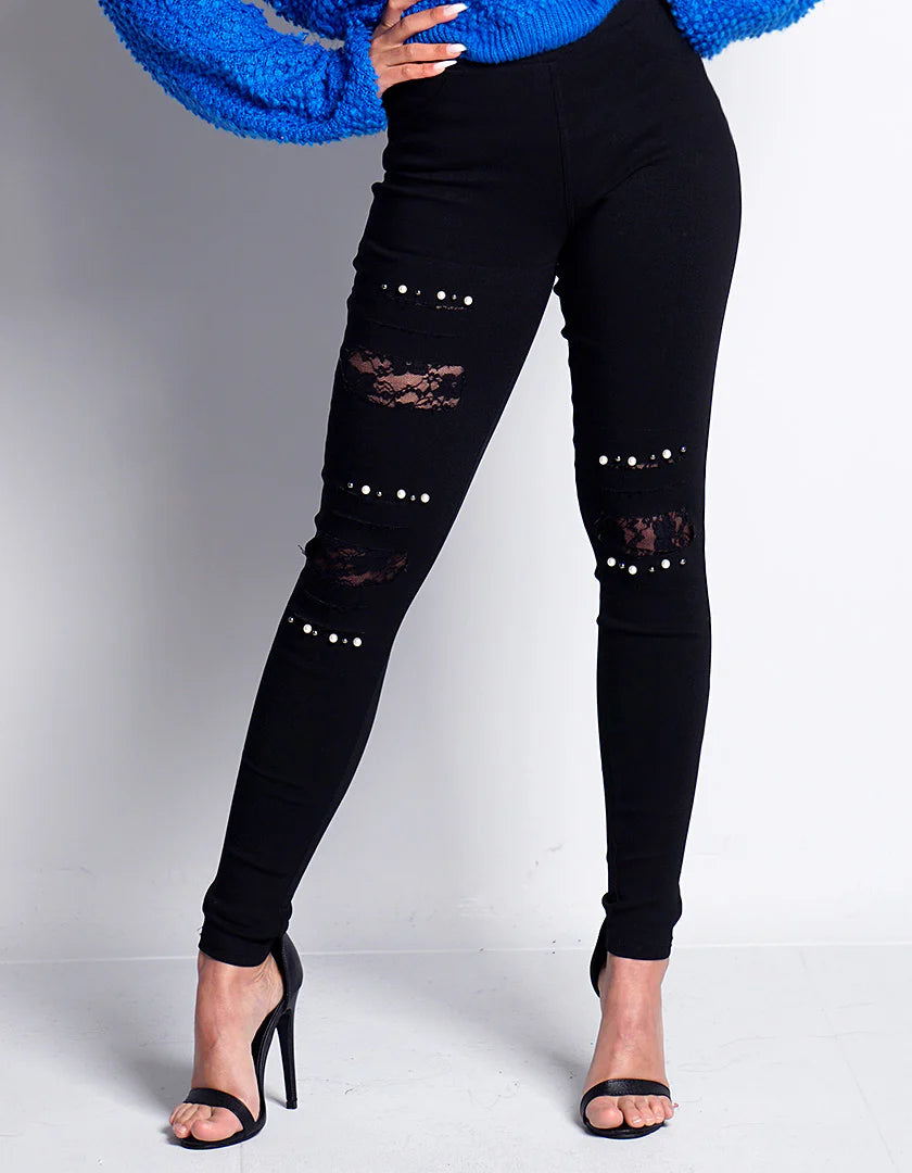 black jeggings for women
