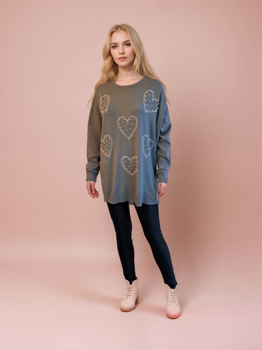 grey jumper womens