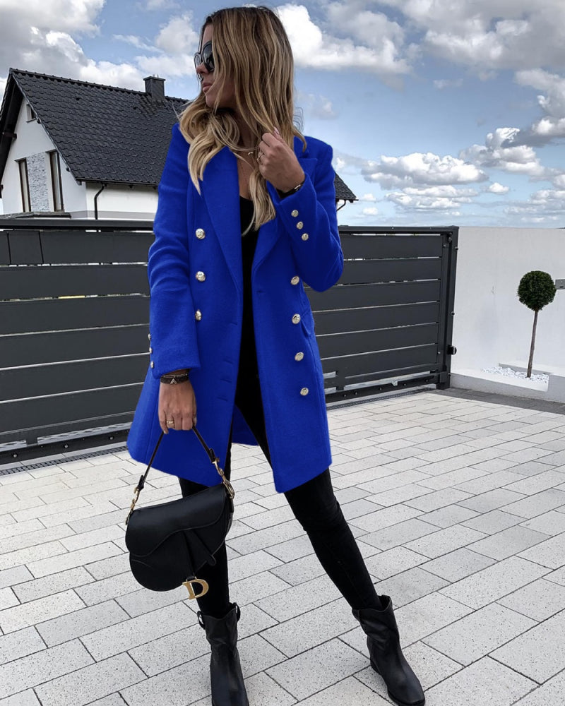 blue coat for women